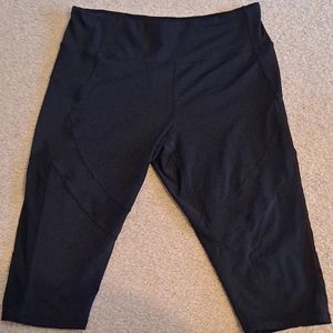 Joe Fresh Active Black Women's Sz XL Capris